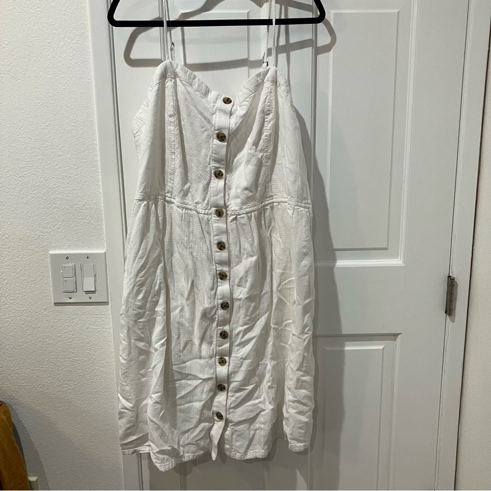 Universal Thread White Midi Dress, 2x
